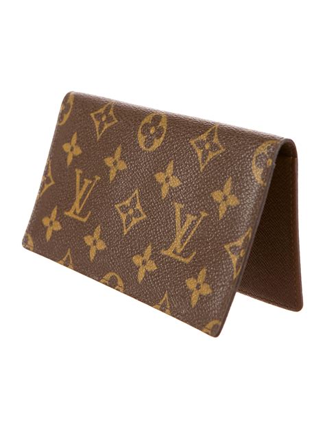 louis vuitton checkbook wallet replica|louis vuitton monogram wallet.